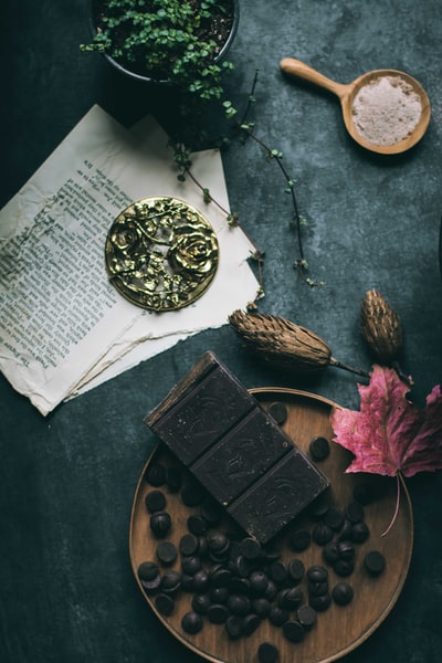 Flatlay photo of spices